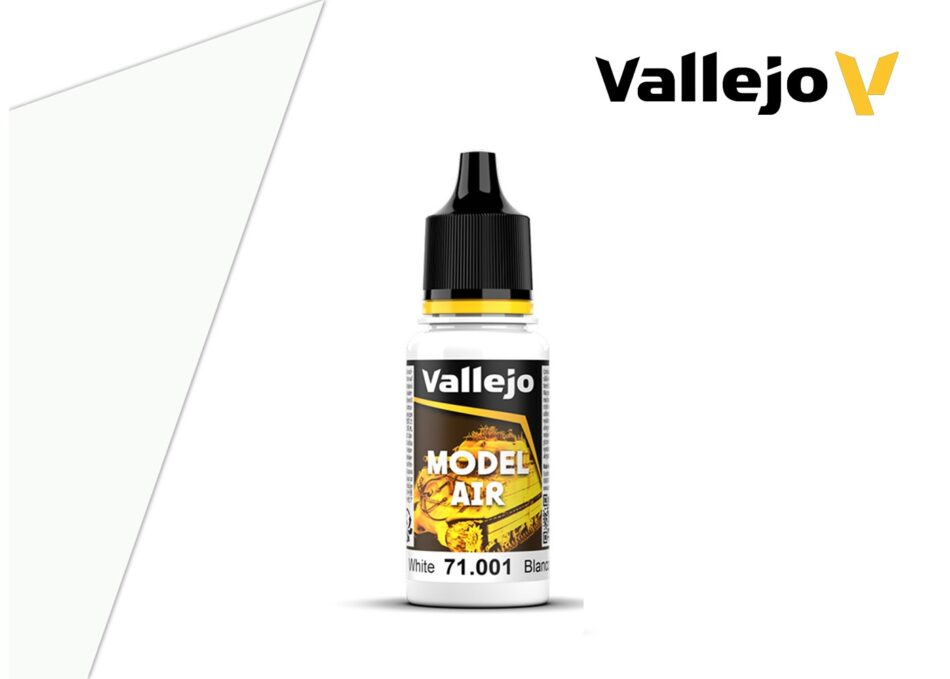 Vallejo Model Air - White (18ml)