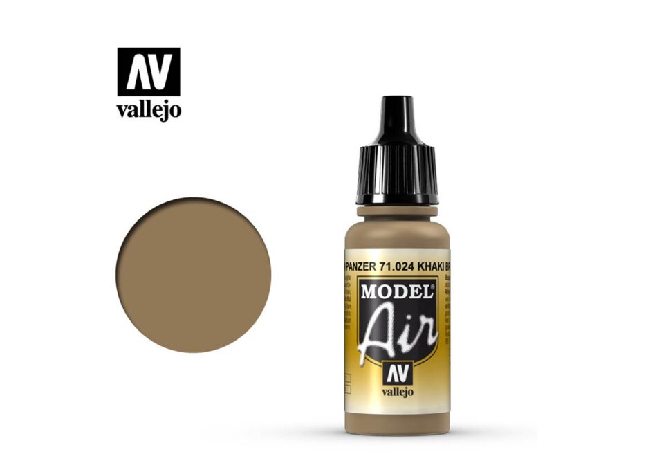 Vallejo Model Air - Khaki Brown (17ml)