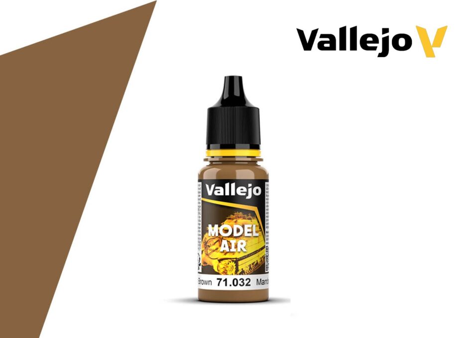 Vallejo Model Air - Golden Brown (18ml)