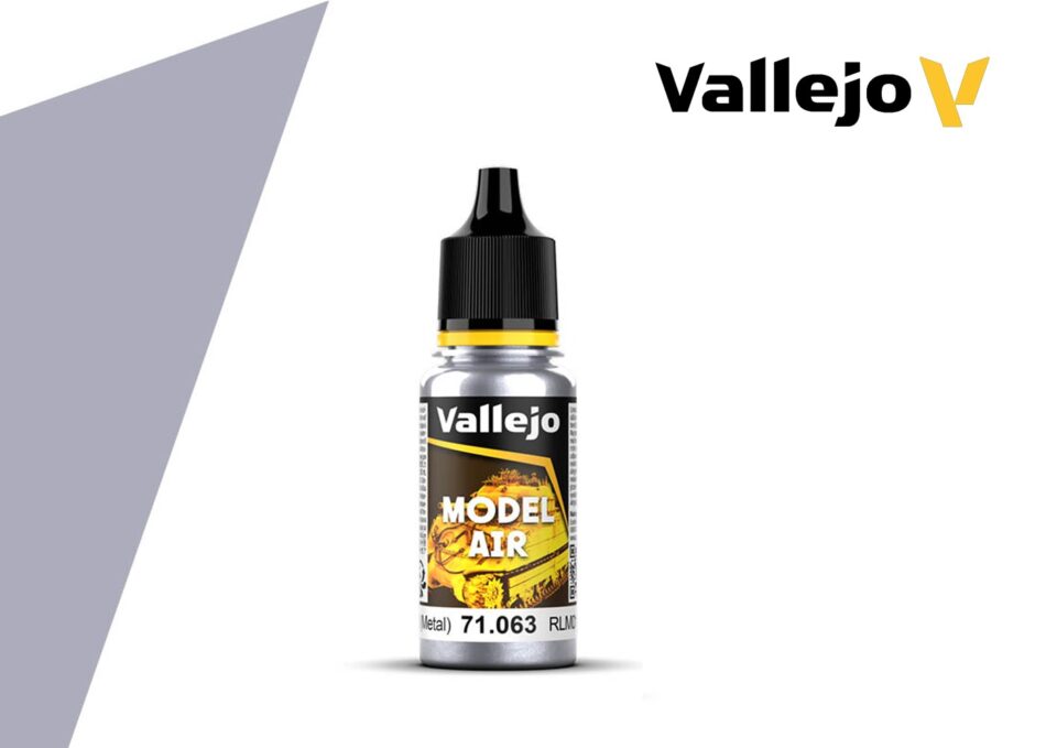 Vallejo Model Air - Metallic Silver [RLM01] (18ml)