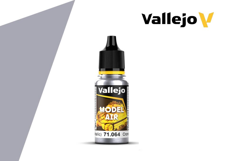 Vallejo Model Air - Metallic Chrome (18ml)
