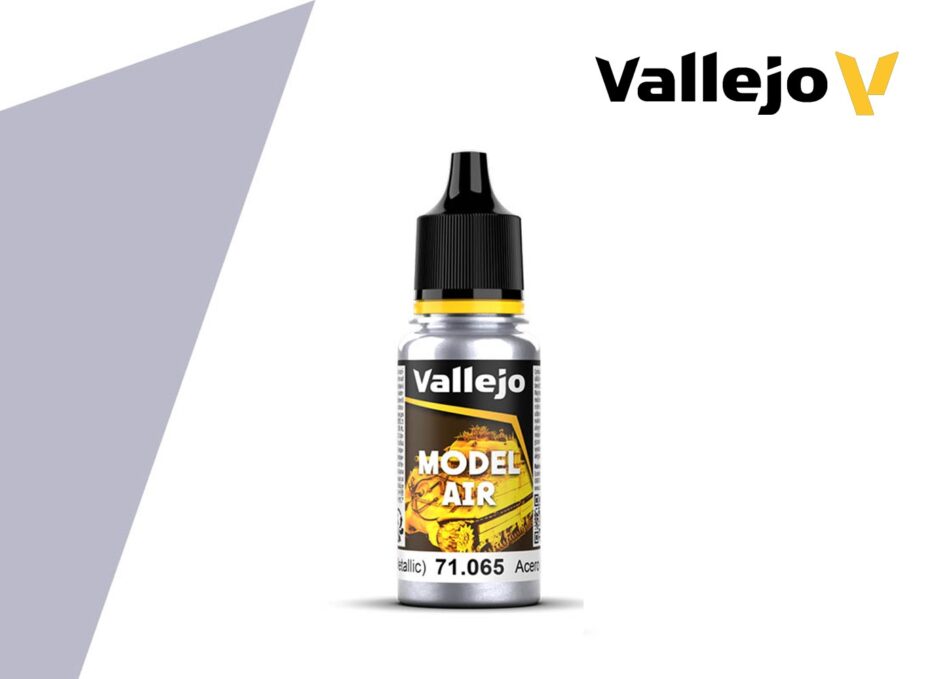 Vallejo Model Air - Metallic Steel (18ml)