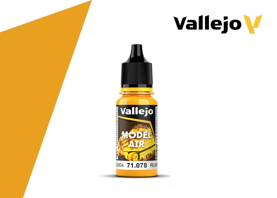 Vallejo Model Air - Yellow [RLM04] (18ml)