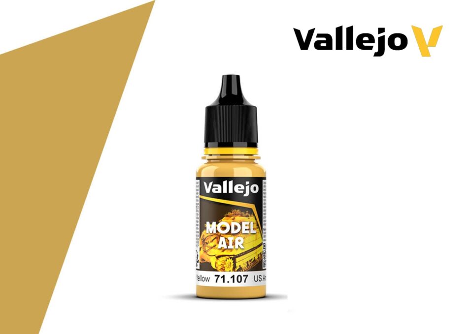 Vallejo Model Air - US Interior Yellow (18ml)
