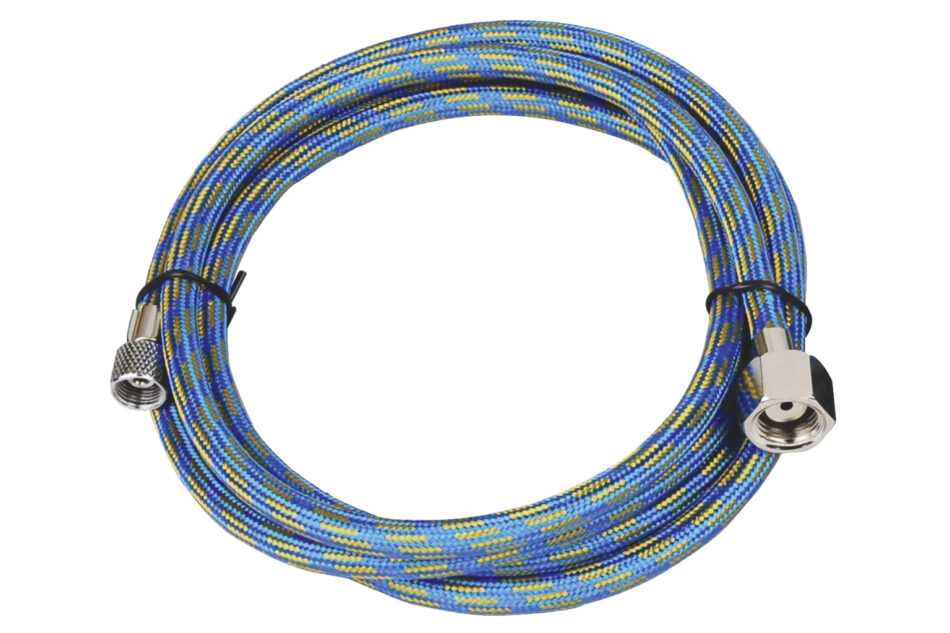 3.0m Braided Airbrush Hose - 1/4 BSP to 1/8 BSP Female