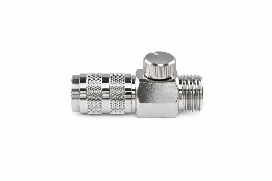 Harder & Steenbeck - Quick Release Body with Air Flow Control (1/8 BSP)