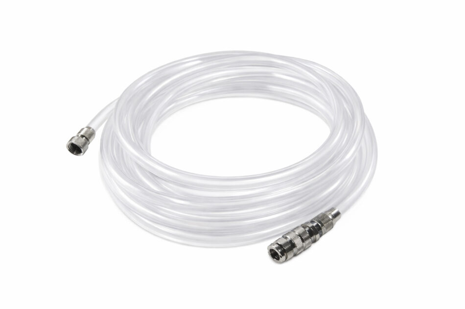 Harder & Steenbeck - 2.5m Clear Hose with Quick Release Coupling to 1/8 BSP Female