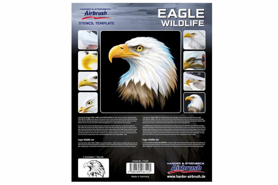 Harder & Steenbeck Stencil - Eagle Wildlife