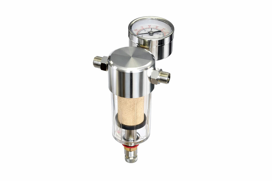 In-Line Bleed Valve Filter Regulator
