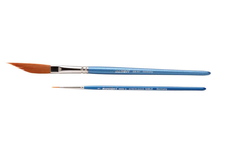 Kolibri Brush Set 526 NY - Synthetic Hair (Pack of Two)