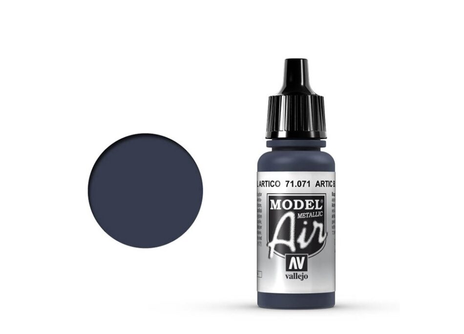 Vallejo Model Air - Metallic Artic Blue (17ml)