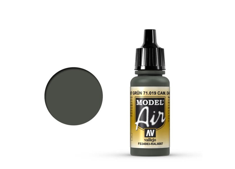 Vallejo Model Air - Camouflage Dark Green (17ml)