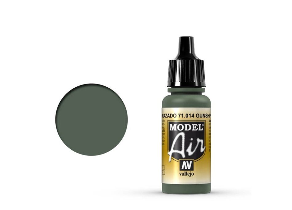 Vallejo Model Air - Gunship Green (17ml)