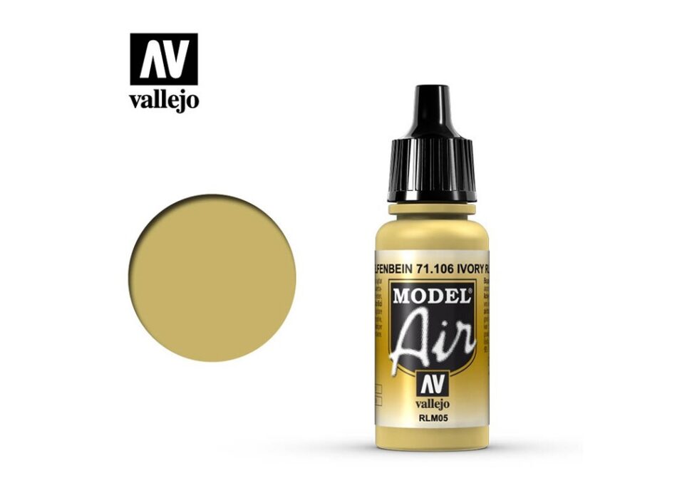 Vallejo Model Air - Ivory [RLM05] (17ml)