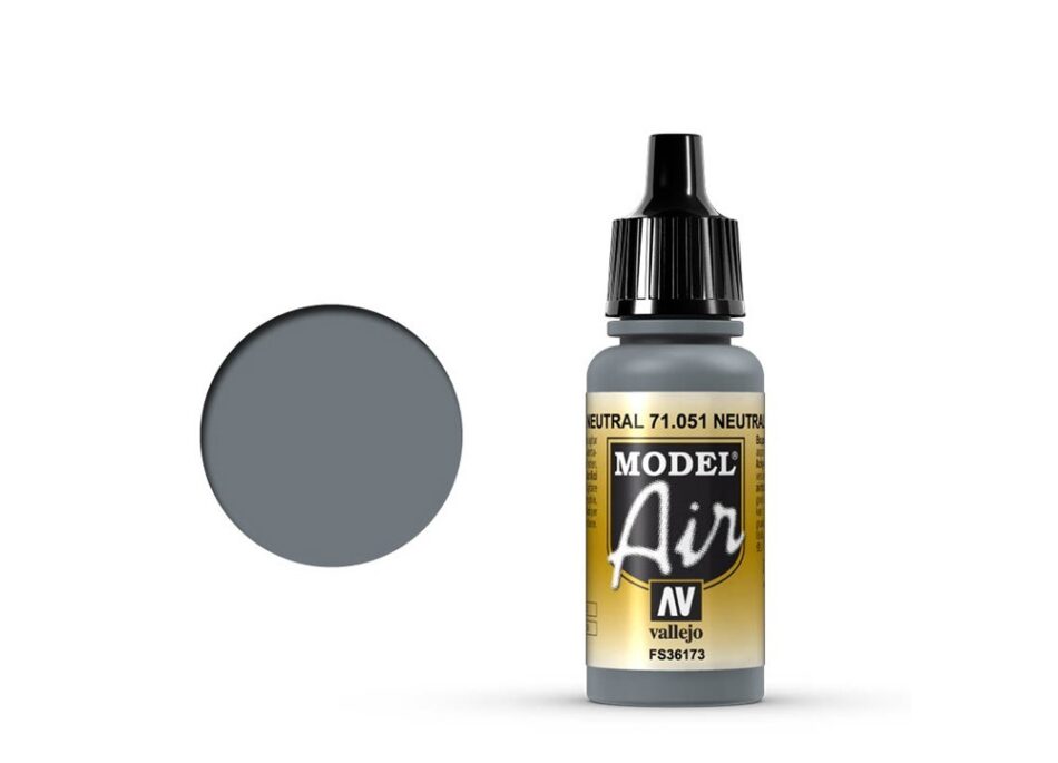 Vallejo Model Air - Neutral Grey (17ml)