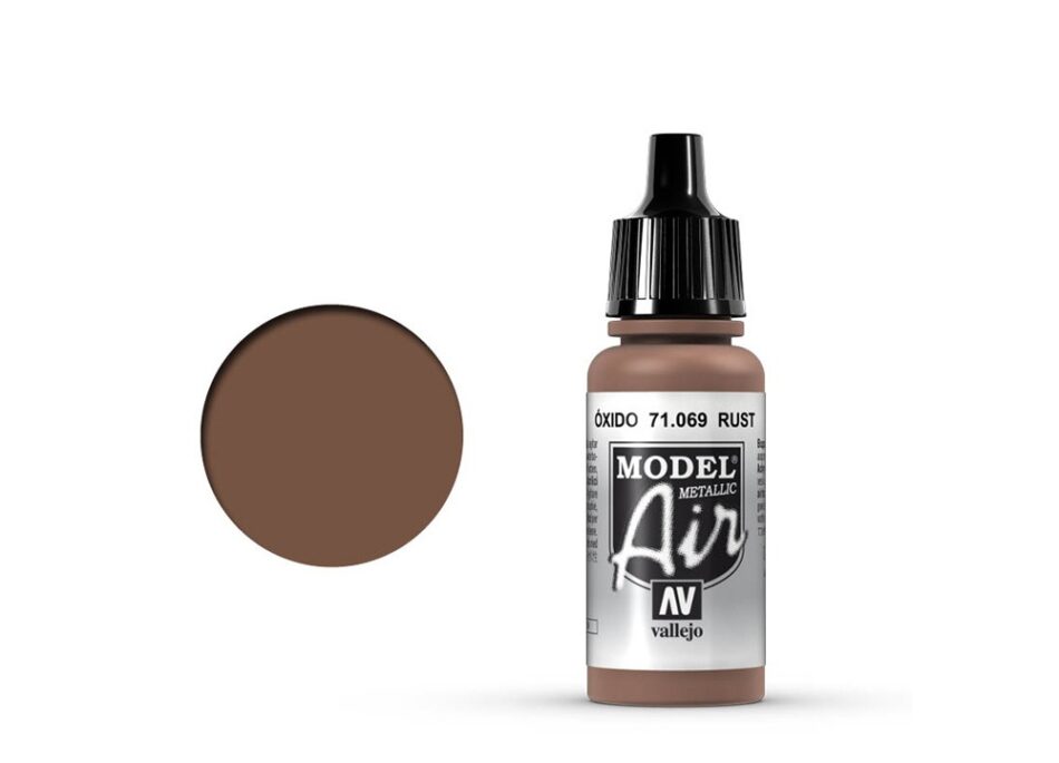 Vallejo Model Air - Metallic Rust (17ml)