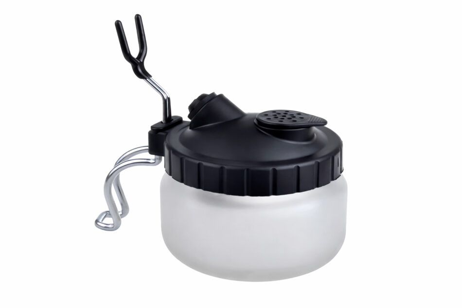Sparmax Airbrush Cleaning Pot and Stand