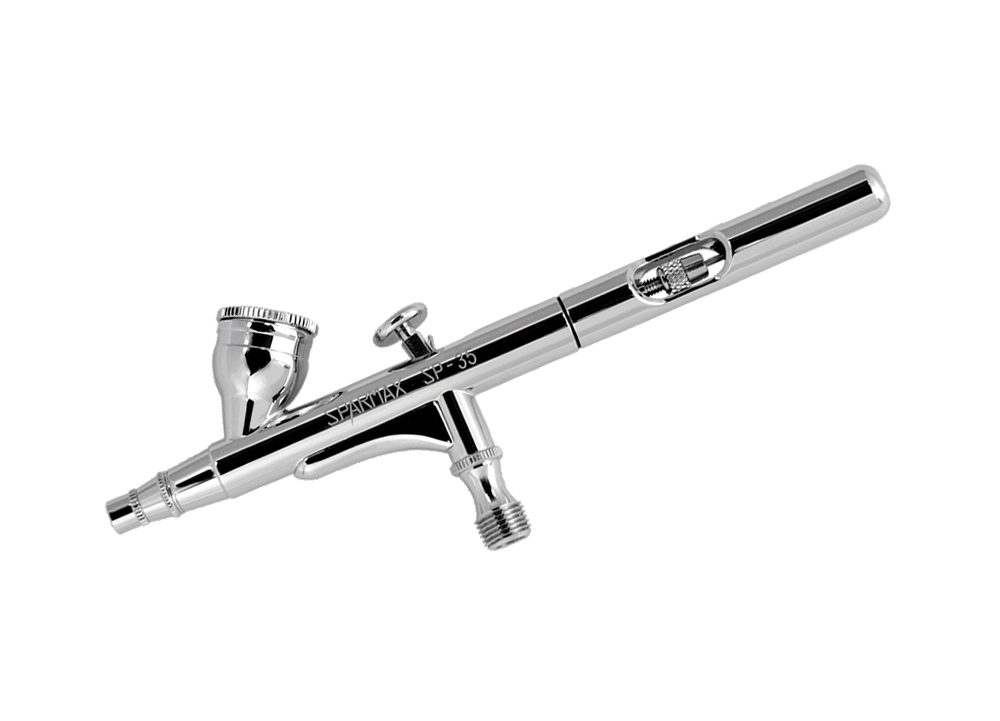 Sparmax Max-3 Airbrush 0.3mm nozzle Dual Double or Single Action Gravity Feed 