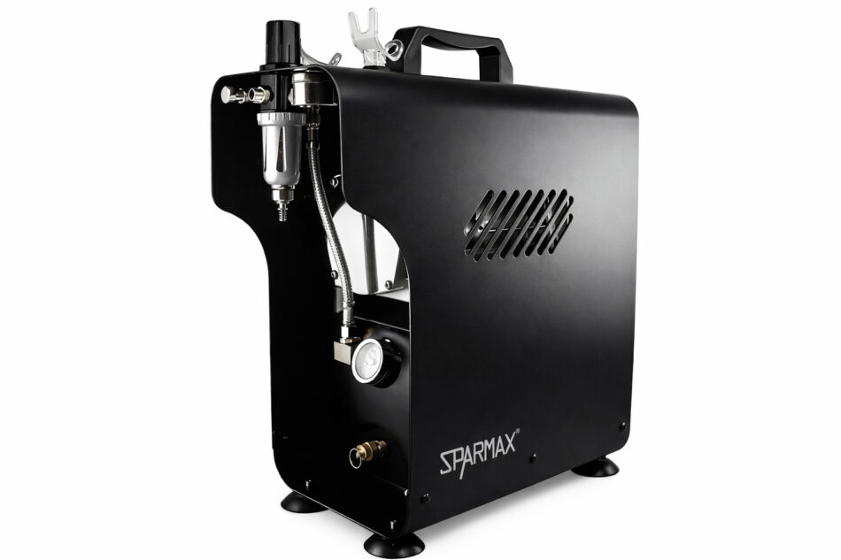 Sparmax TC-620X Twin Piston Airbrush Compressor (2.5 Litre)
