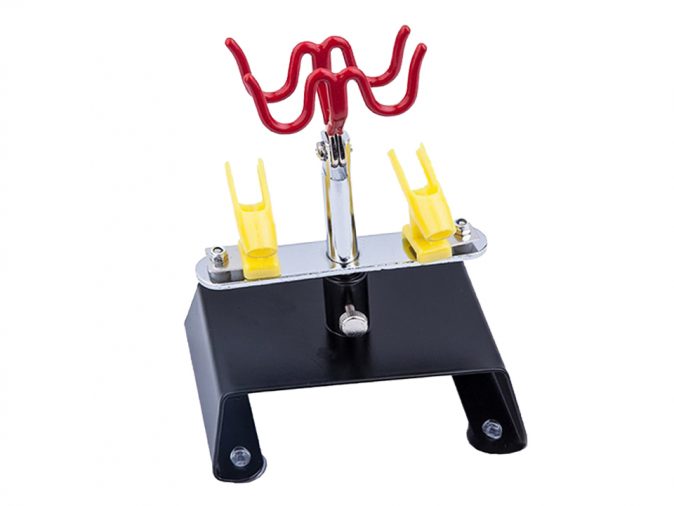 Holds 2 active Airbrushes Acrylic Airbrush Stand 