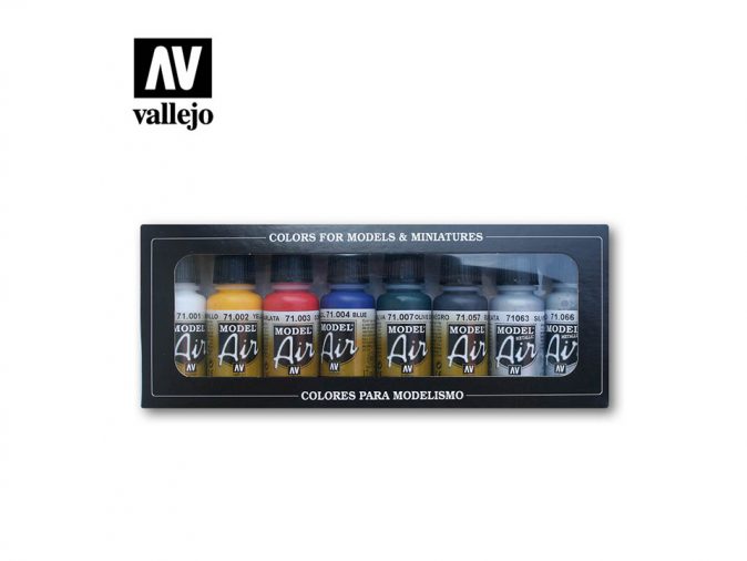AV Vallejo - Ultra Airbrush & Air Paint Set 29x17ml - Privacy Interface