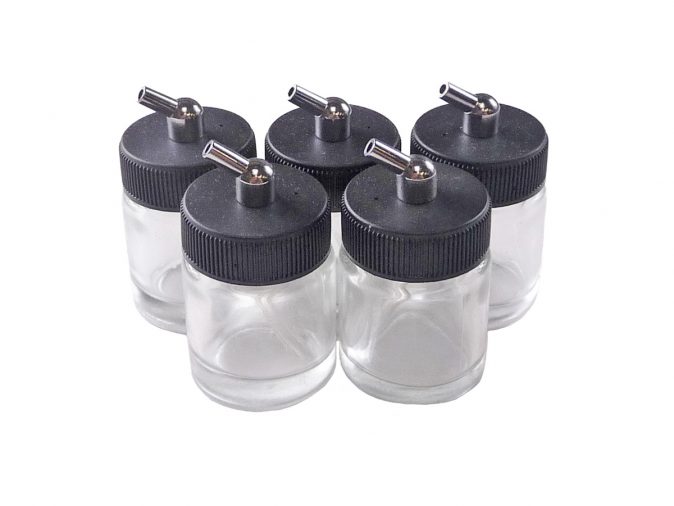 Spare bottles to suit AB-138 and Badger 350 airbrushes