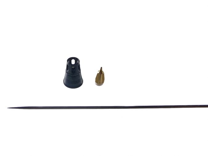 0.4mm Nozzle set for Hansa 181/281/381 Black Airbrush