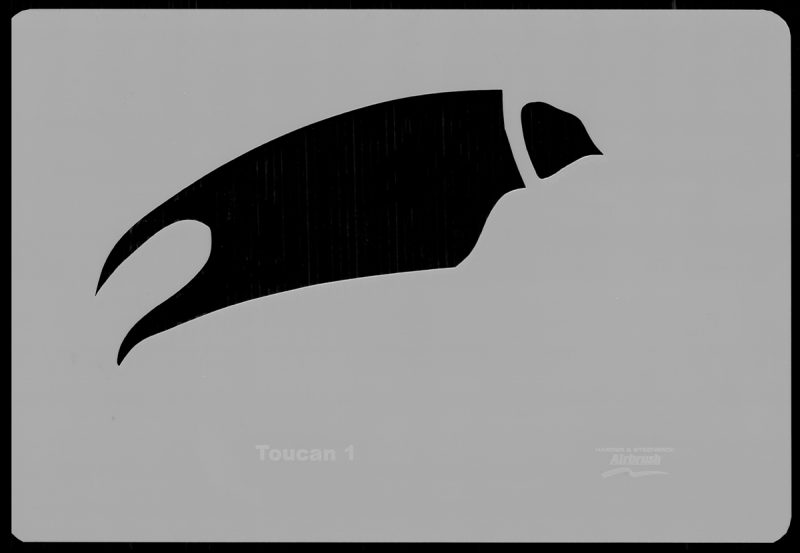 Toucan Wildlife Stencils