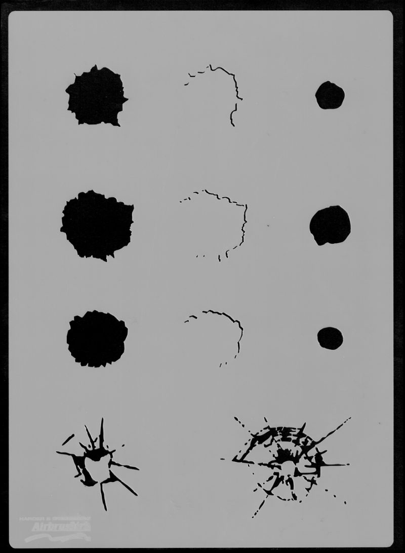 Bullet Hole - Stencil