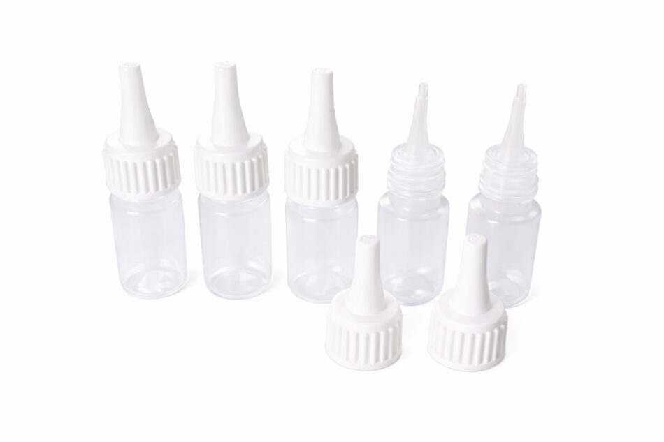 Harder & Steenbeck - 10ml Bottle with Dropper & Lid (Pack of 5)