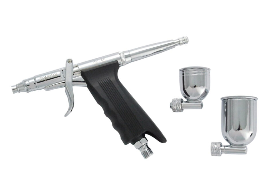 Sparmax GP-50 Pistol Trigger Side-Feed Airbrush (0.5mm)