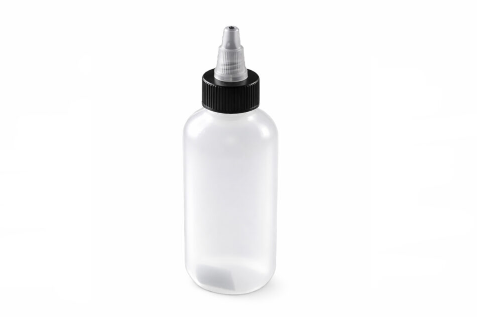 Harder & Steenbeck - 125ml Plastic Bottle With Dosing Spout & Shaking Stone