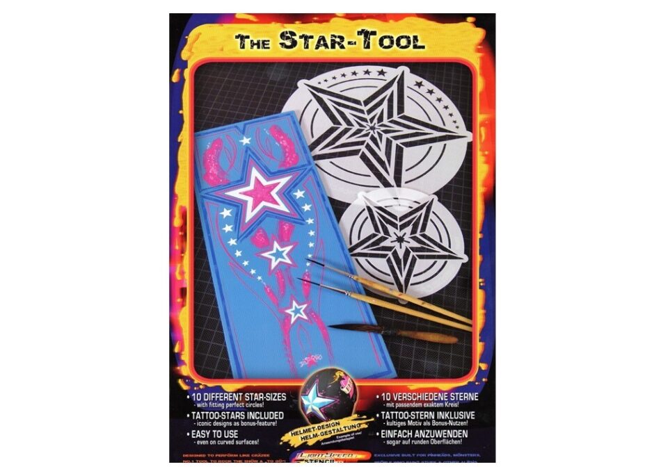 Harder & Steenbeck: Light Speed Stencils - Star Tool