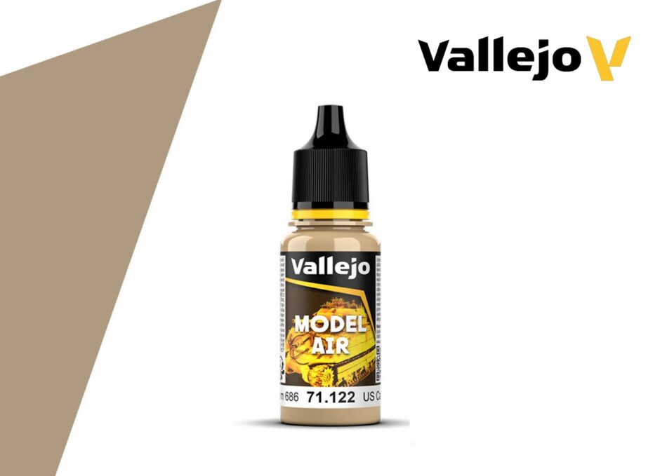 Vallejo Model Air - US Desert Armour 686 (18ml)