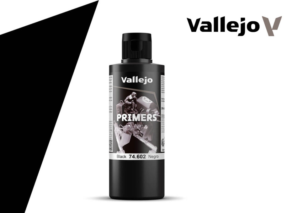 Vallejo Primers - Black (200ml)