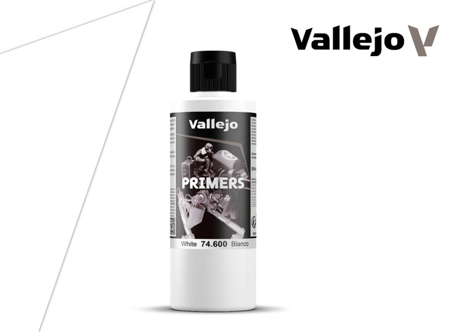 Vallejo Primers - White (200ml)