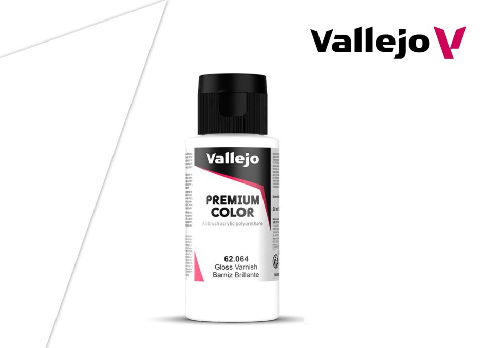 Vallejo Premium Colors - Gloss Varnish (60ml)