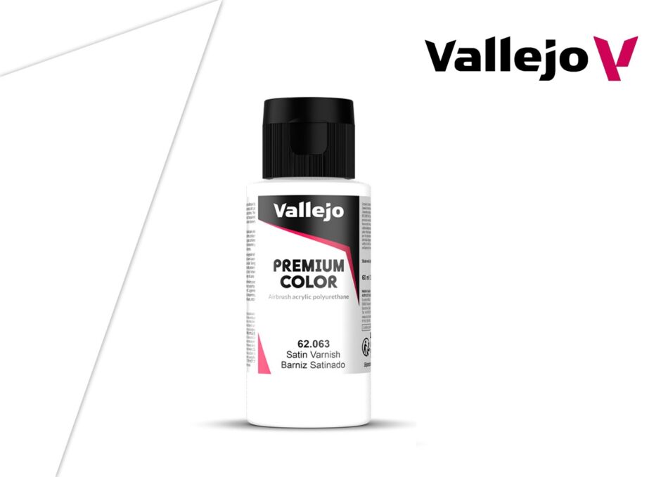 Vallejo Premium Colors - Satin Varnish (60ml)