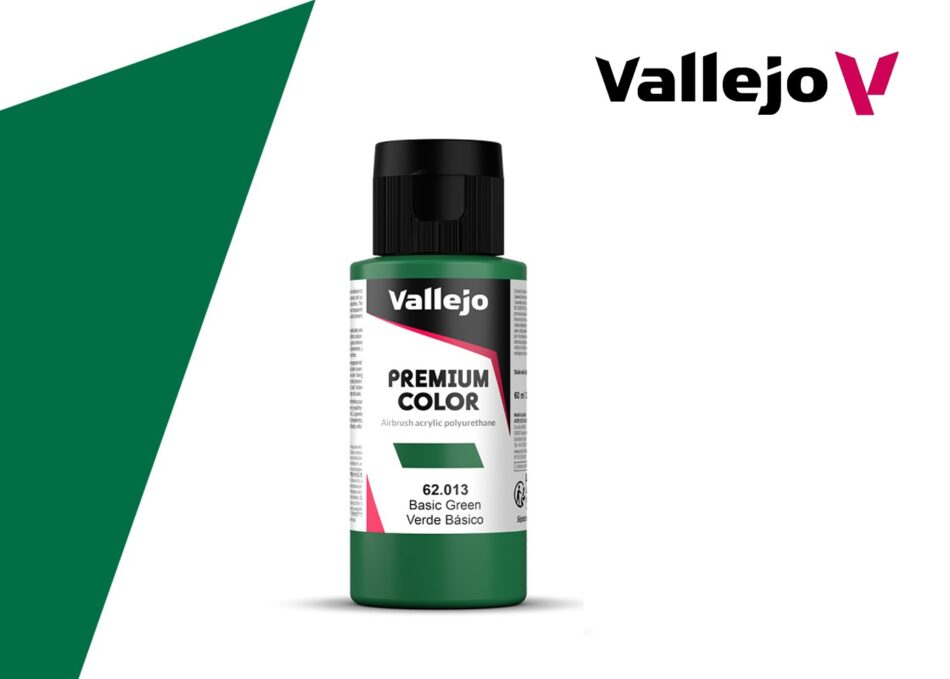 Vallejo Premium Colors - Opaque Basic Green (60ml)