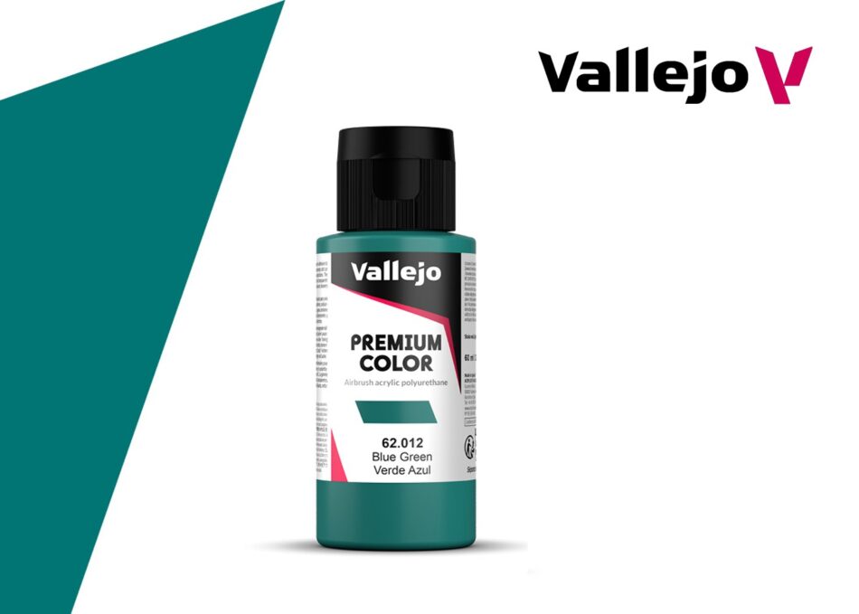 Vallejo Premium Colors - Opaque Blue Green (60ml)