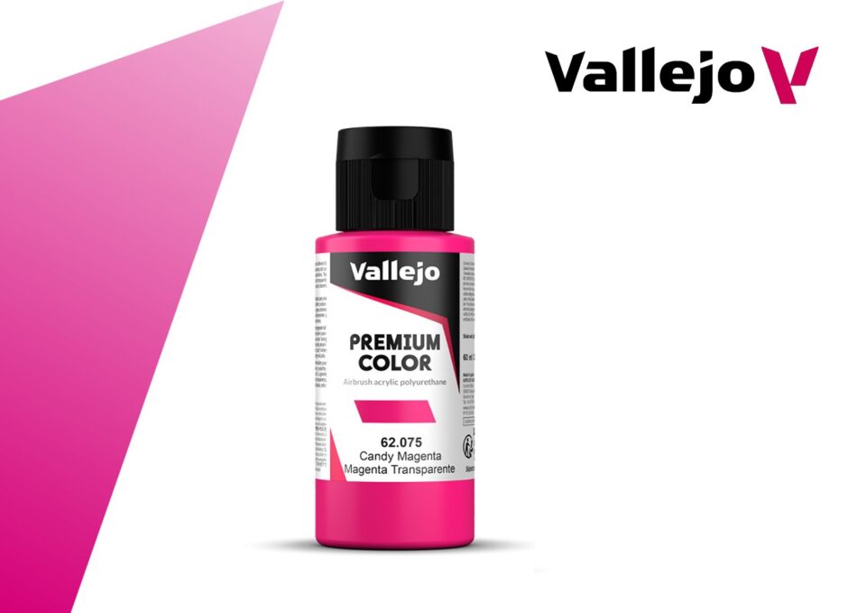 Vallejo Premium Colors - Candy Magenta (60ml)