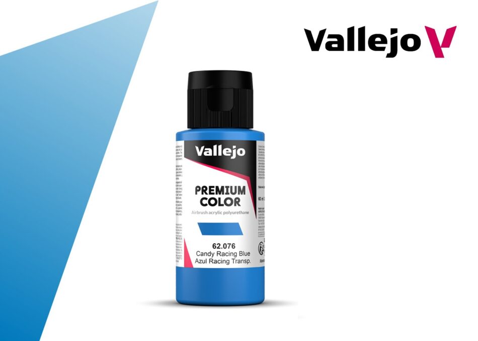 Vallejo Premium Colors - Candy Racing Blue (60ml)