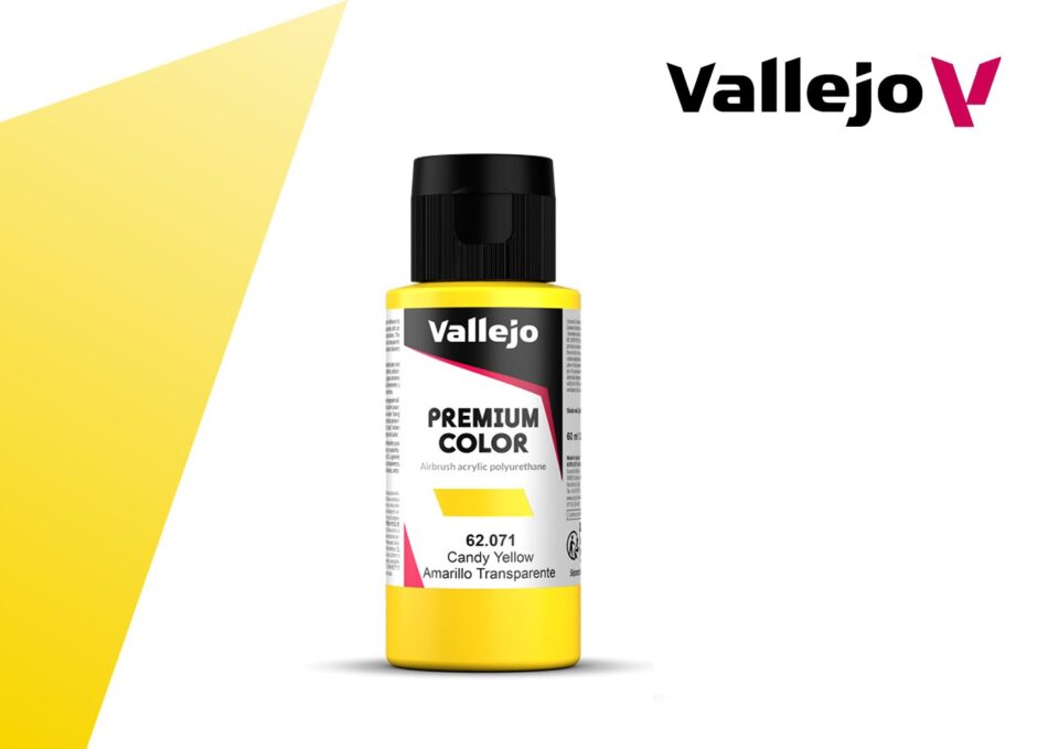 Vallejo Premium Colors - Candy Yellow (60ml)
