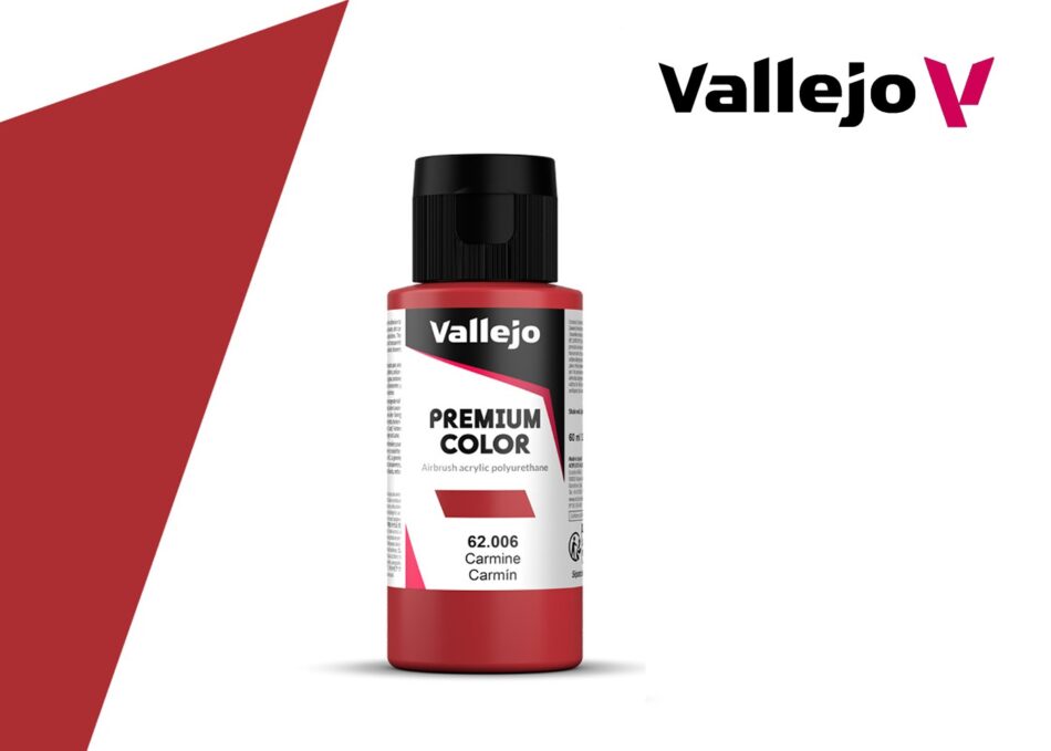Vallejo Premium Colors - Opaque Carmine (60ml)