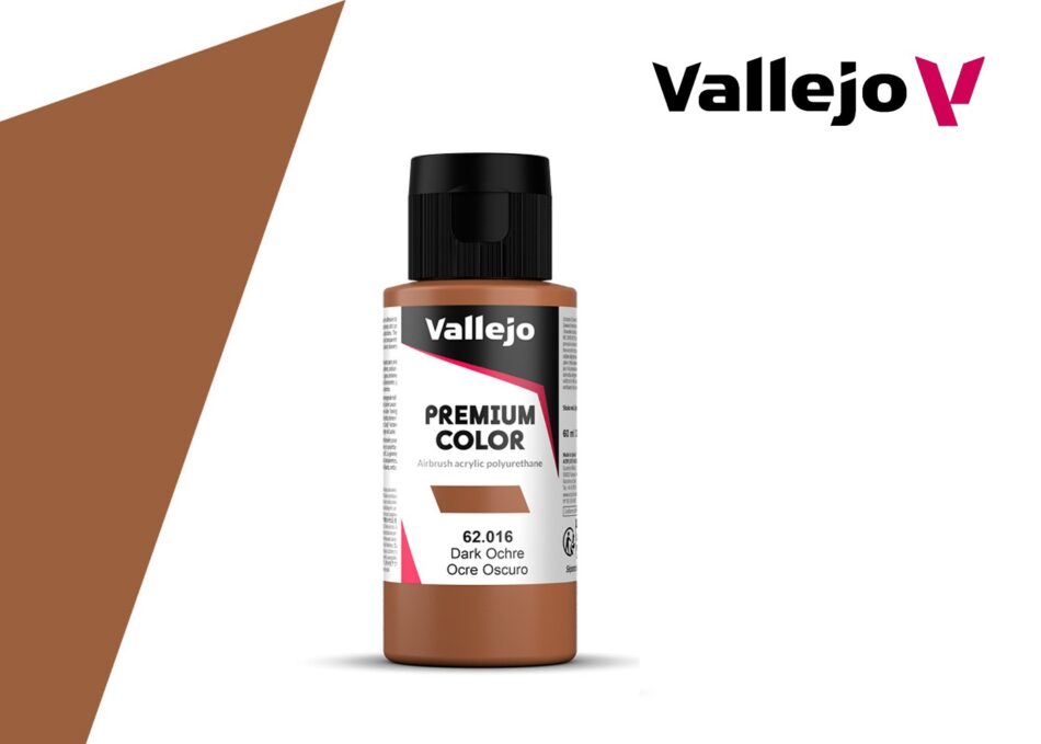 Vallejo Premium Colors - Opaque Dark Ochre (60ml)
