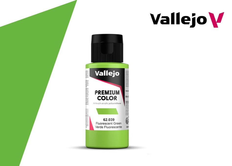 Vallejo Premium Colors - Fluorescent Green (60ml)