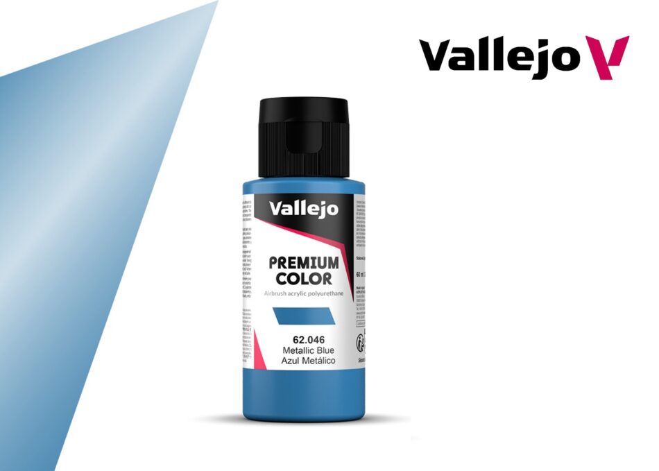 Vallejo Premium Colors - Metallic Blue (60ml)