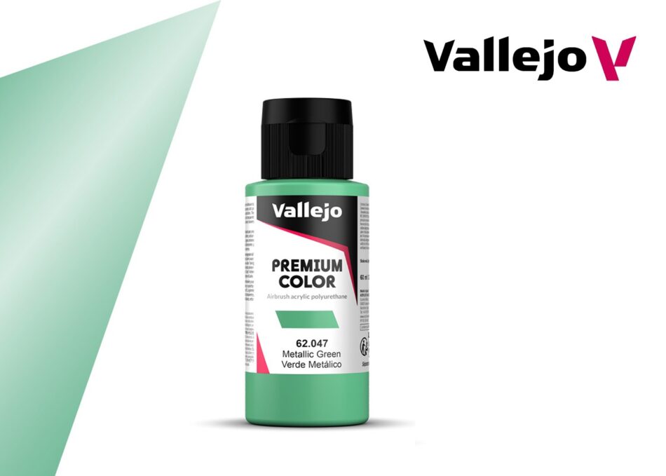 Vallejo Premium Colors - Metallic Green (60ml)