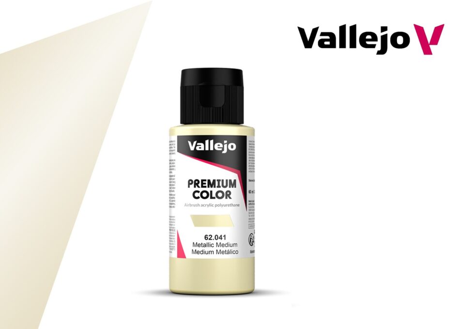 Vallejo Premium Colors - Metallic Medium (60ml)