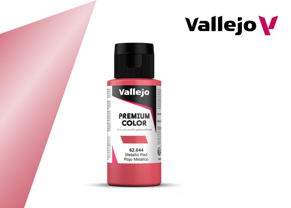 Vallejo Premium Colors - Metallic Red (60ml)
